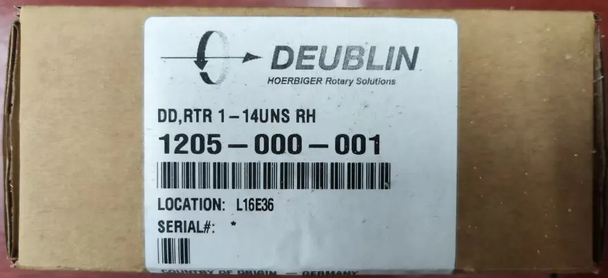 DEUBLIN 1205-000-001 DD,RTR 1-14UNS RH